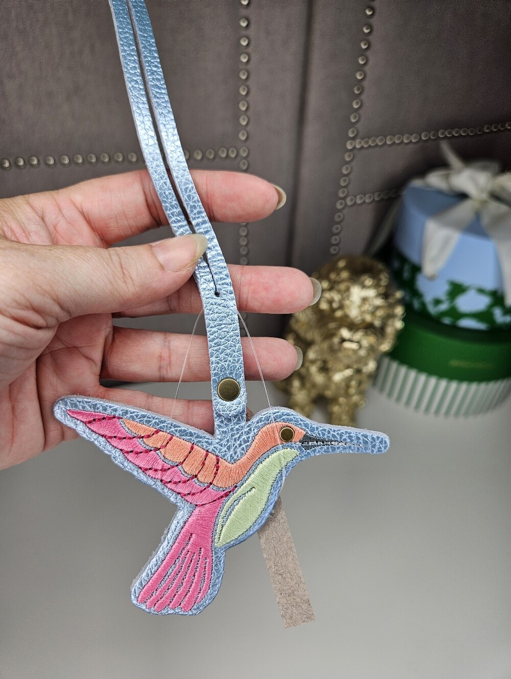 Portland Leather Goods Leatherella Hummingbird Tassel